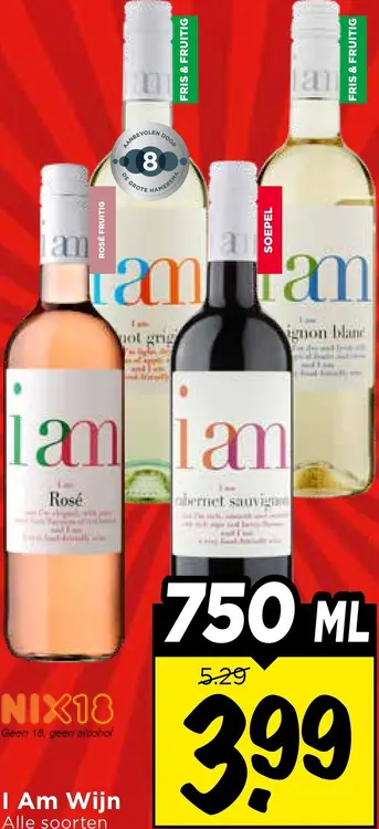 Aanbieding: I Am Wijn