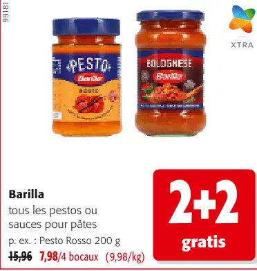 Offre: Pesto Rosso