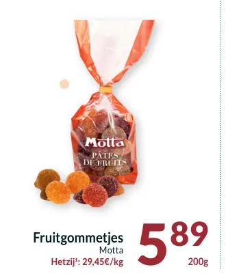 Promotie: Fruitgommetjes