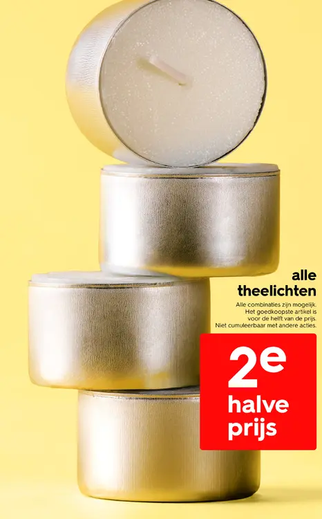 Promotie: theelichten