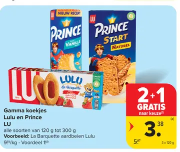 Aanbieding: Gamma koekjes Lulu en Prince