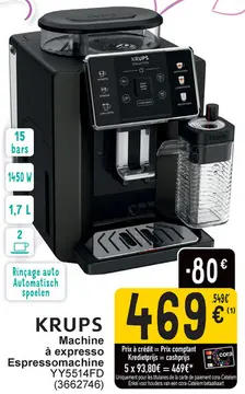 Offre: Machine à expresso / Espressomachine