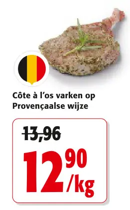Promotie: Côte à l'os varken op Provençaalse wijze