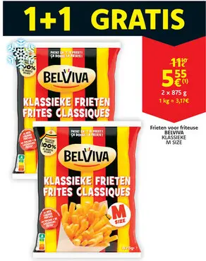 Aanbieding: Klassieke frieten voor friteuse