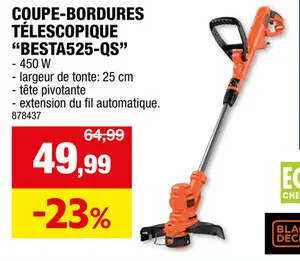 Offre: Black+Decker BESTA525-QS 