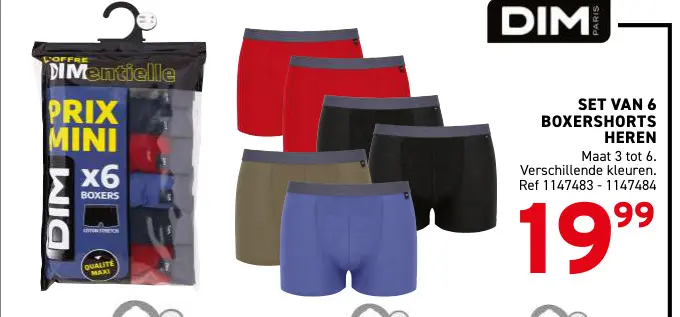 Promotie: Boxershorts Heren