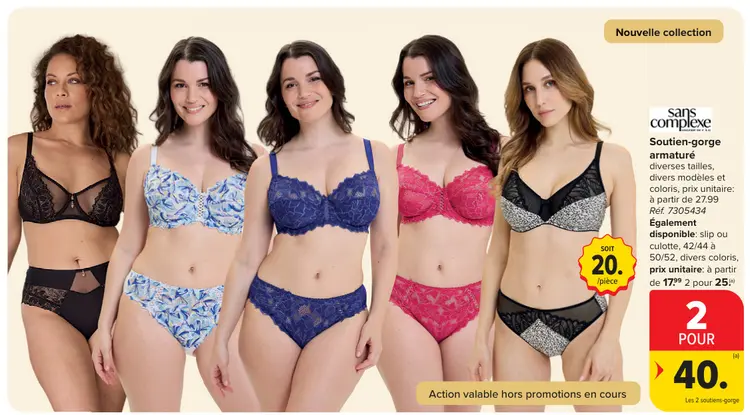 Offre: Soutien-gorge et culotte