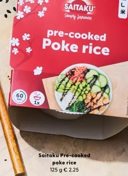 Aanbieding: Saitaku Pre-cooked poke rice