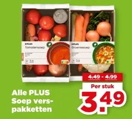 Aanbieding: Soep verspakketten
