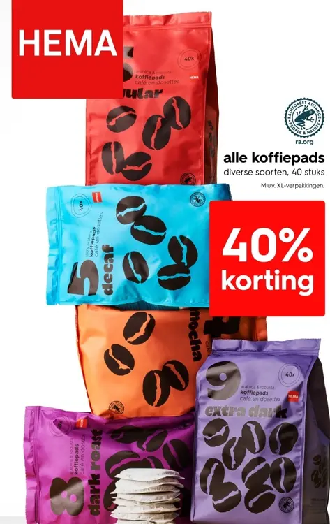 Aanbieding: Koffiepads