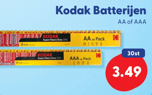 Aanbieding: Batterijen