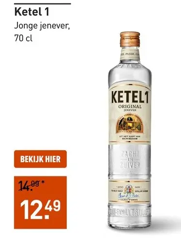 Aanbieding: Ketel 1 Jonge Jenever