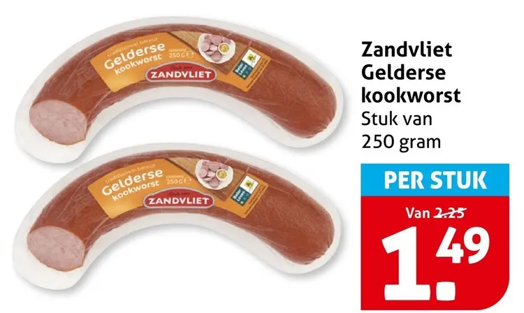 Aanbieding: Gelderse kookworst
