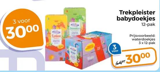 Aanbieding: Trekpleister babydoekjes