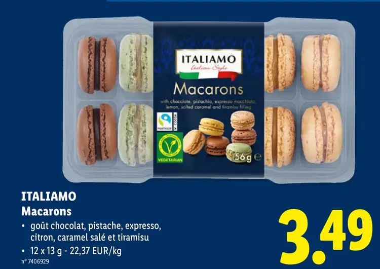 Offre: Macarons
