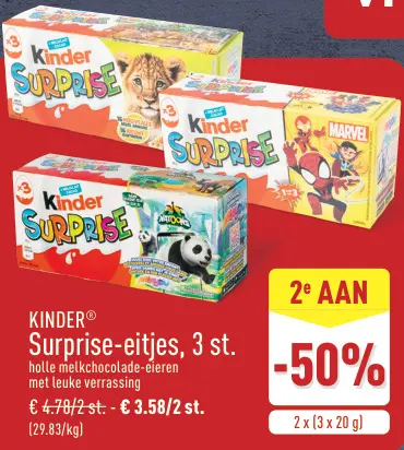 Promotie: Surprise-eitjes