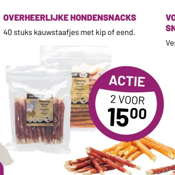 Aanbieding: Overheerlijke hondensnacks