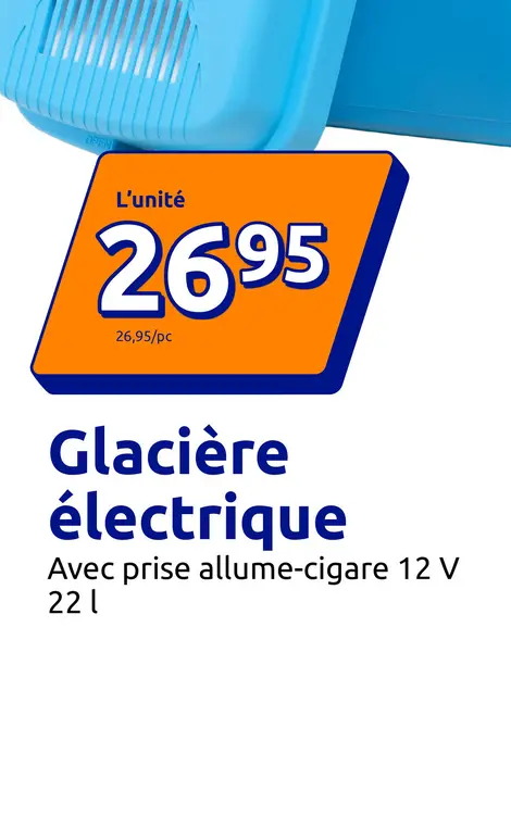 Offre: Glacière électrique