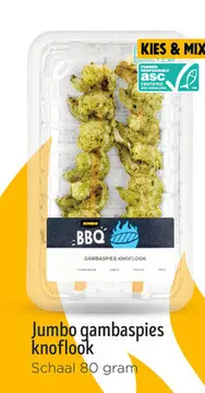 Aanbieding: Jumbo gambaspies knoflook