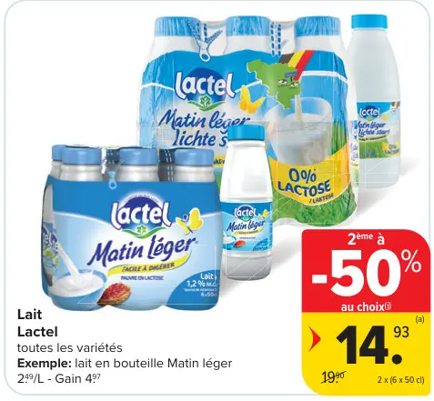 Offre: Lait Matin léger