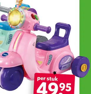 Aanbieding: VTech Baby 2-in-1 loopscooter - roze
