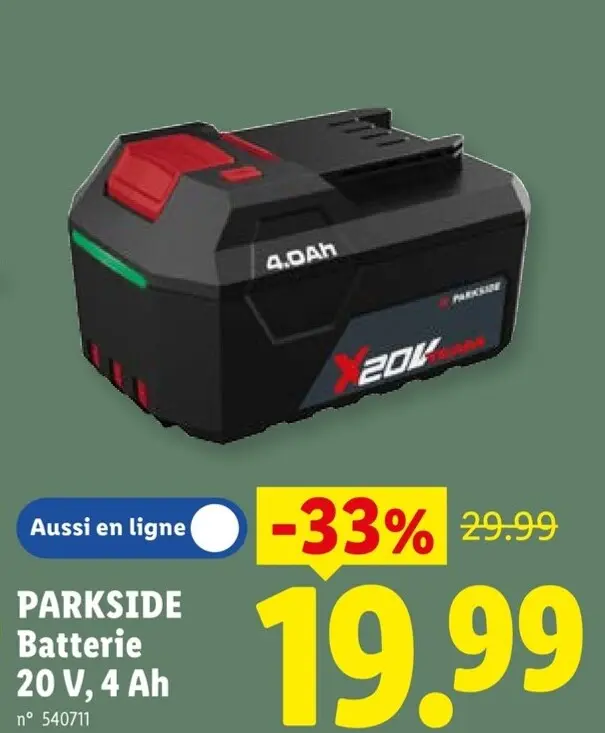Offre: Batterie