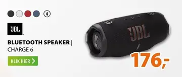 Aanbieding: Bluetooth speaker charge 6
