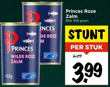 Aanbieding: Princes Roze Zalm