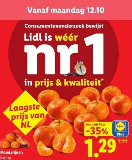 Aanbieding: Mandarijnen