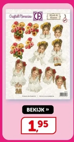 Aanbieding: Crafted Memories Blush & Kisses