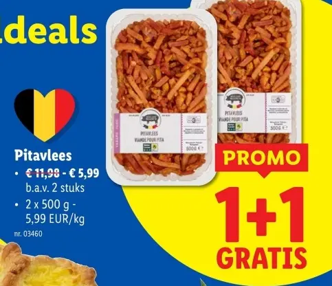 Promotie: Pitavlees