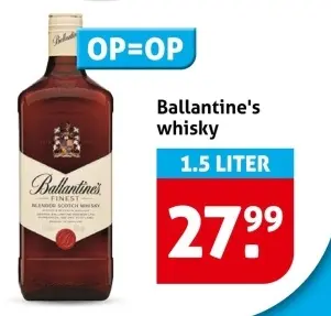 Aanbieding: Ballantine's whisky