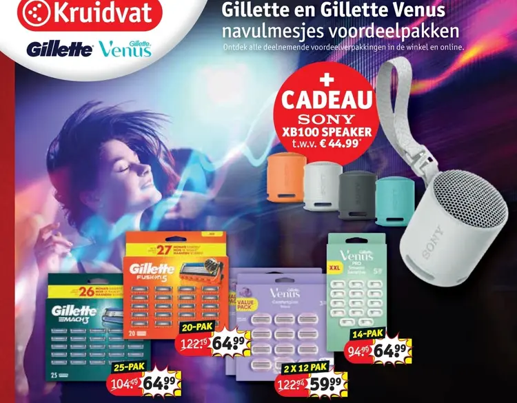 Promotie: Gillette Mach3