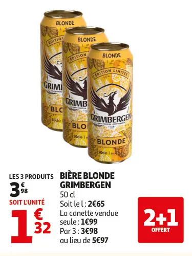 Aanbieding: Bière blonde