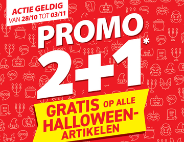 Aanbieding: HALLOWEEN ARTIKELEN