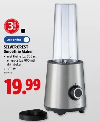 Promotie: SILVERCREST Smoothie Maker