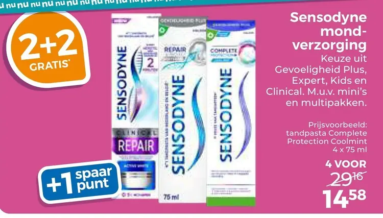 Aanbieding: Sensodyne mondverzorging