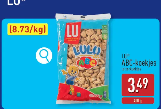 Aanbieding: ABC-koekjes