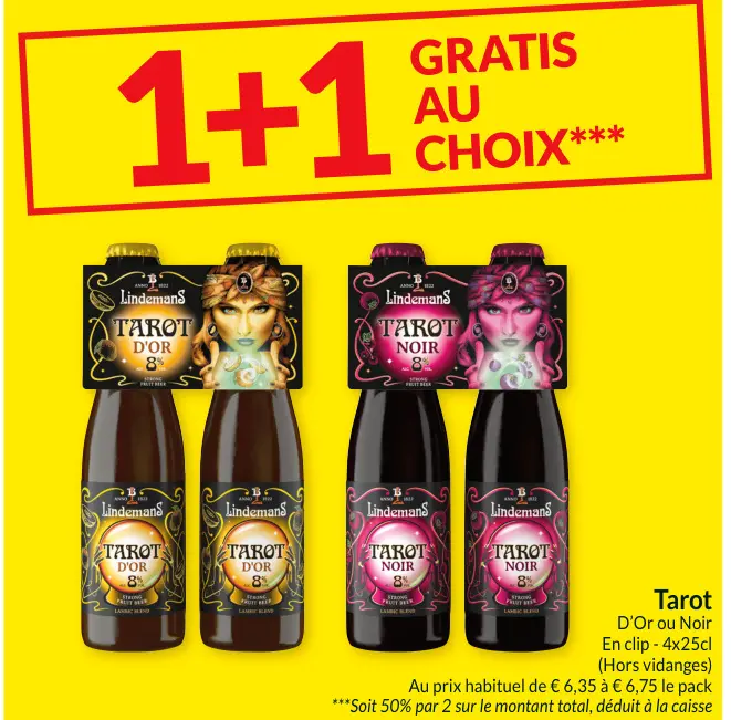 Offre: Tarot D'Or ou Noir