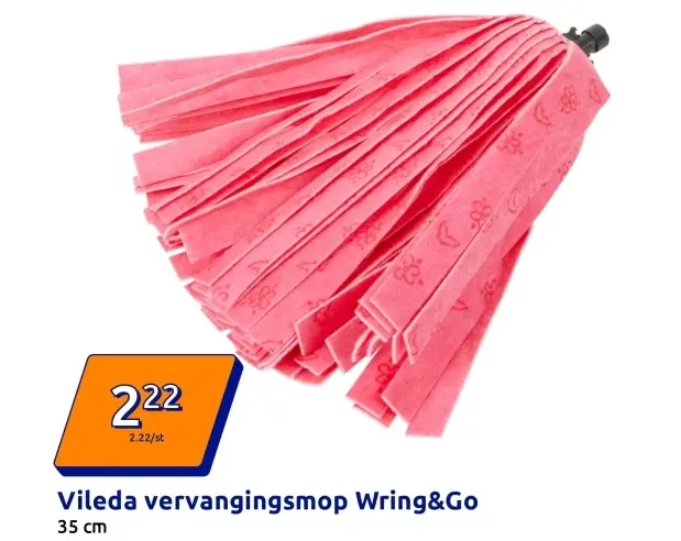 Promotie: vervangingsmop Wring&Go