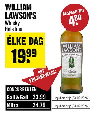 Aanbieding: Whisky