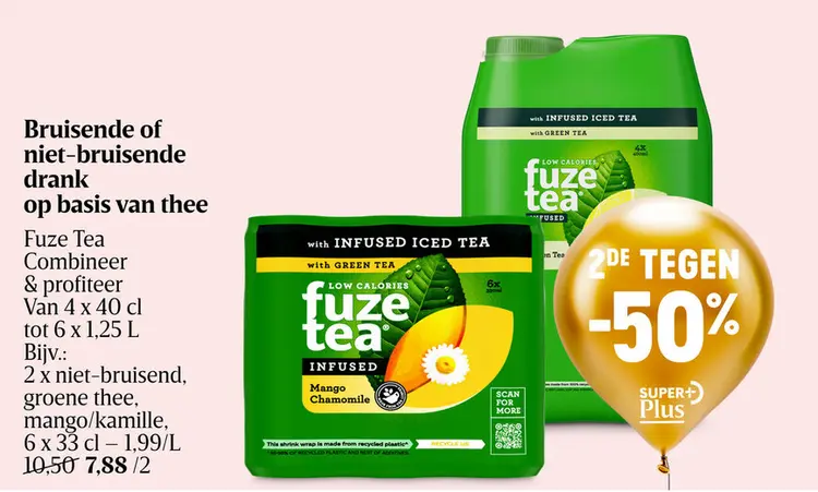 Aanbieding: Fuze Tea