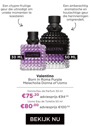 Aanbieding: Born In Roma Purple Melacholia Donna of Uomo