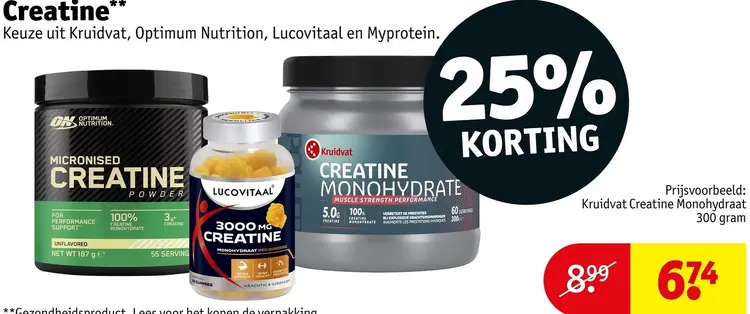 Aanbieding: Creatine