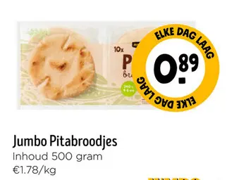 Aanbieding: Pitabroodjes