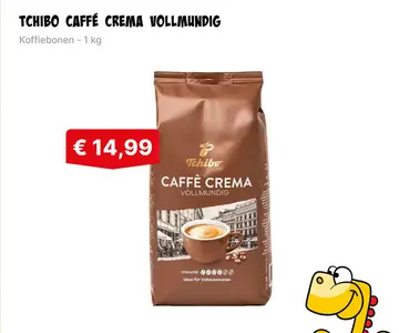 Aanbieding: Tchibo caffé crema vollmundig