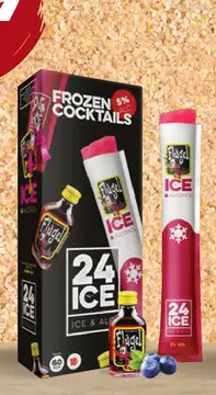 Aanbieding: 24 ICE Frozen Cocktails Flügel