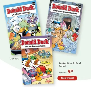 Aanbieding: Pakket Donald Duck Pocket