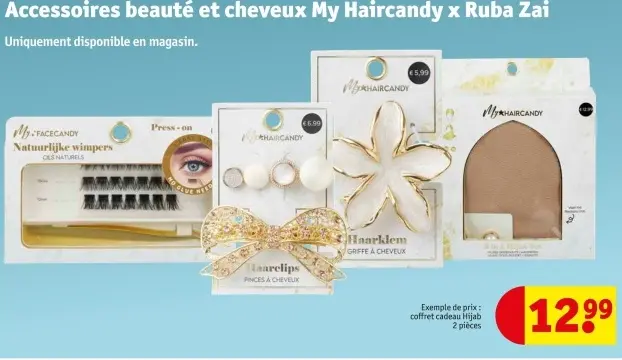 Offre: Accessoires beauté et cheveux