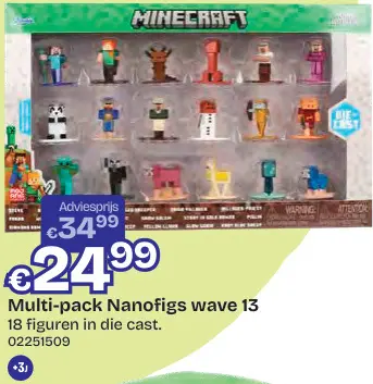 Promotie: Multi-pack Nanofigs wave 13